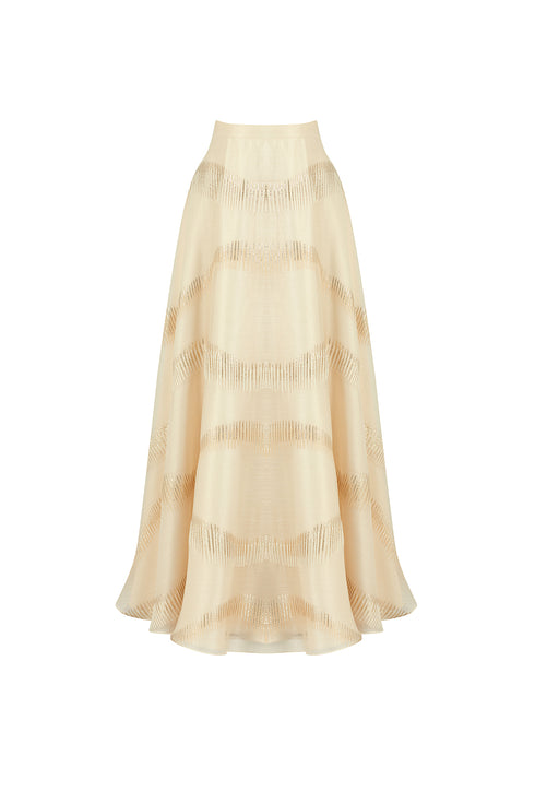 FLARE LONG SKIRT